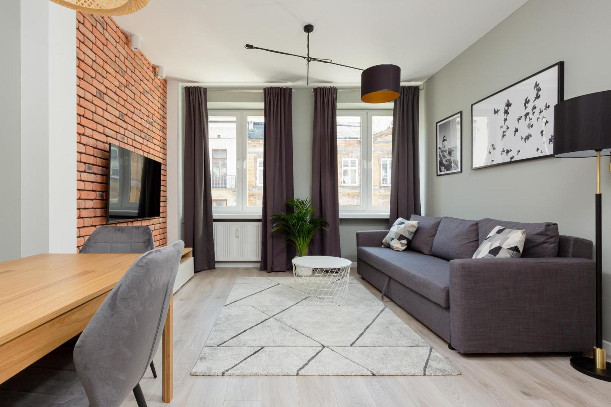 Central Apartment Emilii Plater By Noclegi Renters Varsó Kültér fotó